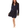 HPO Adult Women's Air Hostess Dress Costume | Blue Cosplay Costume