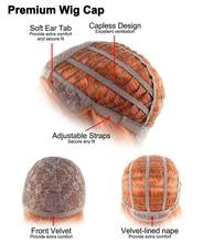 FLAGWIGS Egypt Flag Sport Party Long Bob Wig | Mid Eastern Traditional Halloween Wig | Premium Breathable Capless Cap