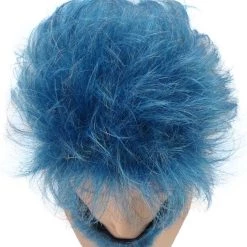 HPO Beast Wig & Beard | Blue Cosplay Halloween Wig | Premium Breathable Capless Cap