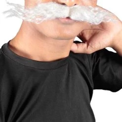 HPO Men's Doctor Eggman Robotnik Long Curly Mustache Multiple Color Options