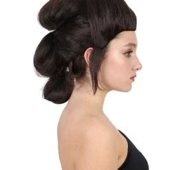 HPO Men's Stars Womens Wig | Black Cosplay Wig | Premium Breathable Capless Cap