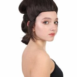 HPO Men's Stars Womens Wig | Black Cosplay Wig | Premium Breathable Capless Cap