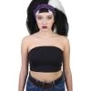 HPO Vampire Womens Wig | Jumbo Super Size Vampire Character Cosplay Halloween Wig | Premium Breathable Capless Cap Men's