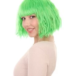 HPO Womens Party Ready Fancy Cosplay Halloween Wigs | Lots Of Color Choices | Premium Breathable Capless Cap