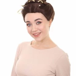 HPO Womens Princess Wig | TV/Movie Adult Wigs | Premium Breathable Capless Cap Women's