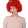 FLAGWIGS Women's Morocco Flag Sport Afro Halloween Wig