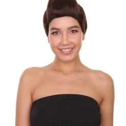 HPO Women's Womens Movie Wig | TV/Movie Character Cosplay Halloween Wig | Premium Breathable Capless Cap