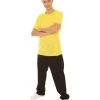 HPO Adult Men's TV/Movie Costume | Yellow Cosplay Costume