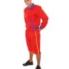 HPO Adult Men's Bay Watch Beach Lifeguard TV/Movie Costume | Red Cosplay Costume