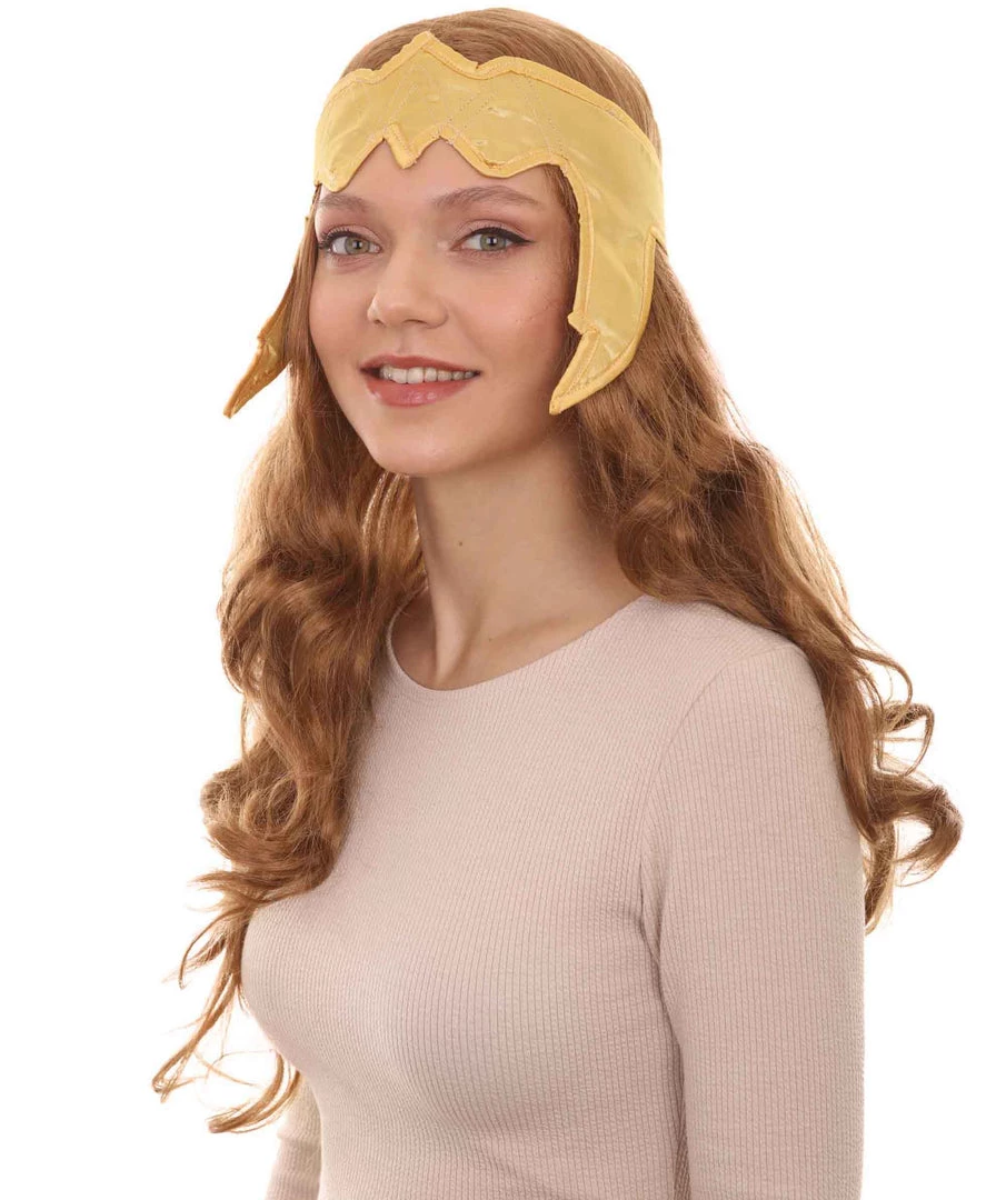 HPO Women's TV Movie Character Wig | Honey Blonde Wigs | Premium Breathable Capless Cap