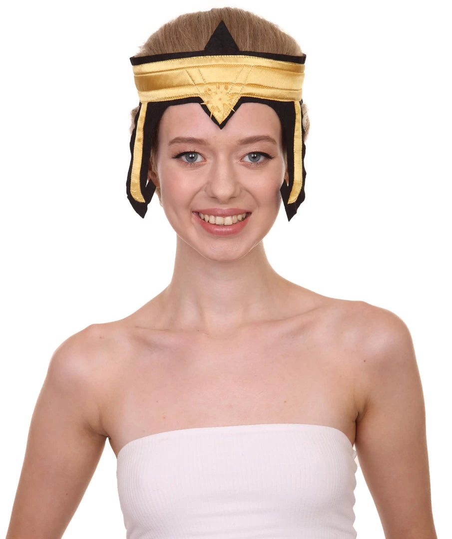 HPO Women's TV Movie Super Hero Wig | Dark Blonde Wigs | Premium Breathable Capless Cap