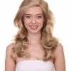 HPO Women's TV Movie Wig | Golden Blonde Wig | Premium Breathable Capless Cap
