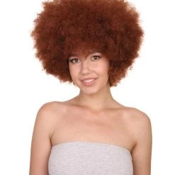 HPO Women's Unisex Afro Wig Collections | Jumbo Cosplay Halloween Wig (Lots Of Color) | Premium Breathable Capless Cap