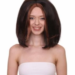 HPO Womens Vegas Girl Wig | Plus Size Sexy Cosplay Party Halloween Wig | Premium Breathable Capless Cap