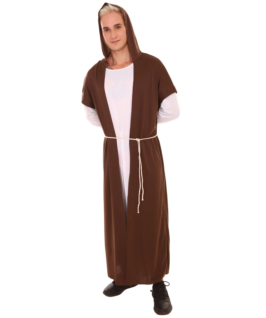 HPO Adult Men's Joseph Religious Costume | Brown And White Cosplay Costume