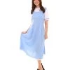 HPO Adult Women's Novel Costume | Blue Cosplay Costume
