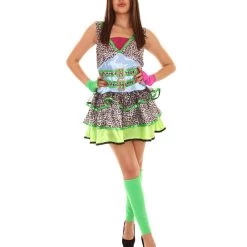 HPO Adult Women's 80's Dancing Costume | Multi Cosplay Costume