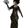 HPO Adult Women's Ghost Street Noble Deluxe Costume | Black Cosplay Costume