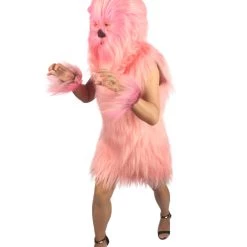 HPO Unisex Women's Hairy Warrior Ape Military Leader Resistance Fighter Multiple Colors Option Cosplay Unisex Costume And Wig Bundle