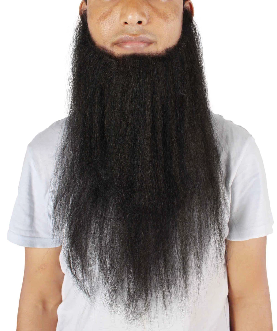 HPO Men's Long Beard Set | Black Cosplay Facial Hair