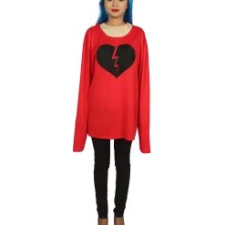 HPO Adult Men's My Heart Is Broken Long Sleeve Costumes | Halloween Costume Collections Men's Costumes