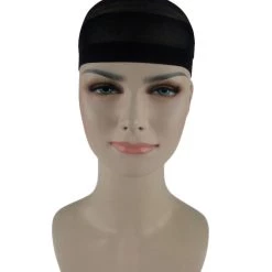 HPO 2PCs Wig Caps Elastic Mesh Unisex Stocking Stretch Wig Cap | Wig Accessory SALE