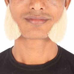 Men's Mutton Chops Side Burns | Human Facial Hair | Multiple Color Options | HPO