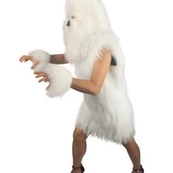 HPO Unisex Women's Hairy Warrior Ape Military Leader Resistance Fighter Multiple Colors Option Cosplay Unisex Costume And Wig Bundle