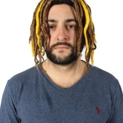 HPO Adult Men's Multiple Pump Hefner Rapper Dreadlock Wig