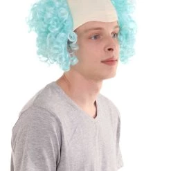 HPO Mens Scary Bald Clown Curly Wigs Collection | Cosplay Halloween Wigs Men's