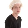 HPO Men's Mens Colonial Historical Judge Light Blonde Wig | Premium Breathable Capless Cap