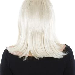 HPO Charm Sunny Blonde Womens Wig | Medium Glamour Cosplay Halloween Wig | Premium Breathable Capless Cap