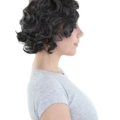 HPO Women's Womens Peculiar Wig | Black TV/Movie Wigs | Premium Breathable Capless Cap