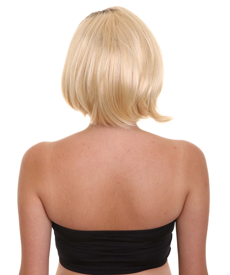 HPO Adult Women's SciFi Doctor Wig | Golden Brown