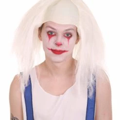 HPO Men's Half Bald Head Funny Men Wig Collections