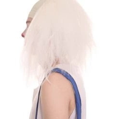 HPO Men's Half Bald Head Funny Men Wig Collections