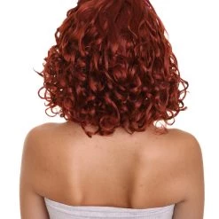 HPO The Unfortunate Miss Splats Wig | Brown TV/Movie Wigs | Premium Breathable Capless Cap