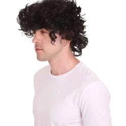 HPO Singer Mens Wig | Cosplay Halloween Wig | Premium Breathable Capless Cap Men's