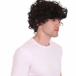 HPO Singer Mens Wig | Cosplay Halloween Wig | Premium Breathable Capless Cap Men's