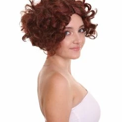 HPO Women's Womens Peculiar Wig | Black TV/Movie Wigs | Premium Breathable Capless Cap
