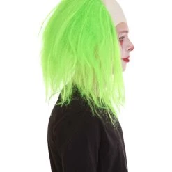 HPO Men's Half Bald Head Funny Men Wig Collections