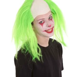 HPO Men's Half Bald Head Funny Men Wig Collections