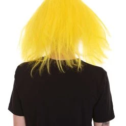 HPO Men's Half Bald Head Funny Men Wig Collections