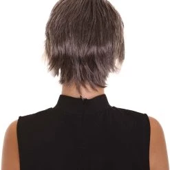 HPO Women's Short Length Side Part Dirty Blonde Straight Wig