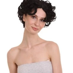 HPO 41's Betty Womens Wig | Black Vintage Wig | Premium Breathable Capless Cap