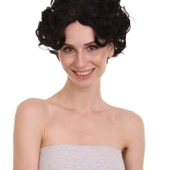 HPO 41's Betty Womens Wig | Black Vintage Wig | Premium Breathable Capless Cap