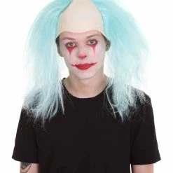 HPO Men's Half Bald Head Funny Men Wig Collections