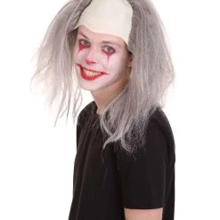 HPO Men's Half Bald Head Funny Men Wig Collections