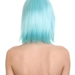 HPO Womens Bob Wig | Glamour Medium Bob Cosplay Halloween Wig | Premium Breathable Capless Cap