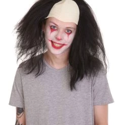 HPO Men's Half Bald Head Funny Men Wig Collections